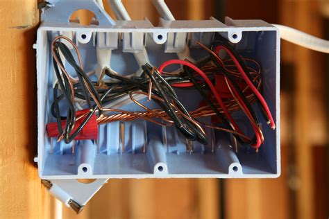 can a plastic electrical.box.stick.out into the room|electrical gang box wiring.